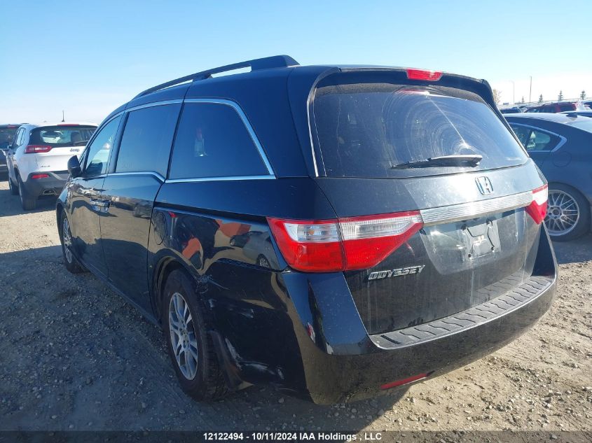 2013 Honda Odyssey VIN: 5FNRL5H43DB505668 Lot: 12122494