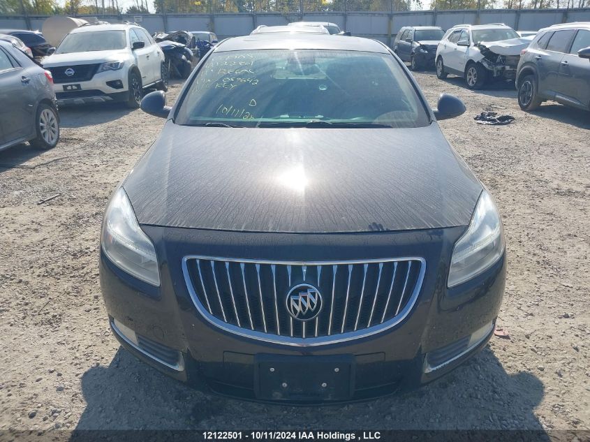 2011 Buick Regal VIN: W04GU5GC4B1059642 Lot: 12122501