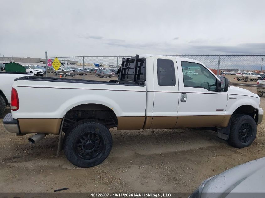 2005 Ford Super Duty F-350 Srw VIN: 1FTWX31P45EC52945 Lot: 12122507