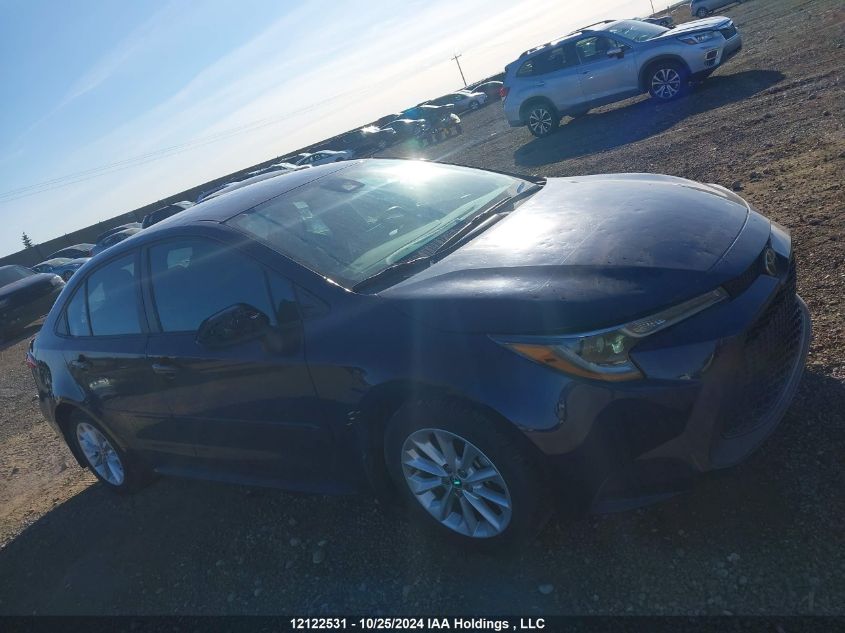 2020 Toyota Corolla Le VIN: 5YFBPRBE6LP124169 Lot: 12122531