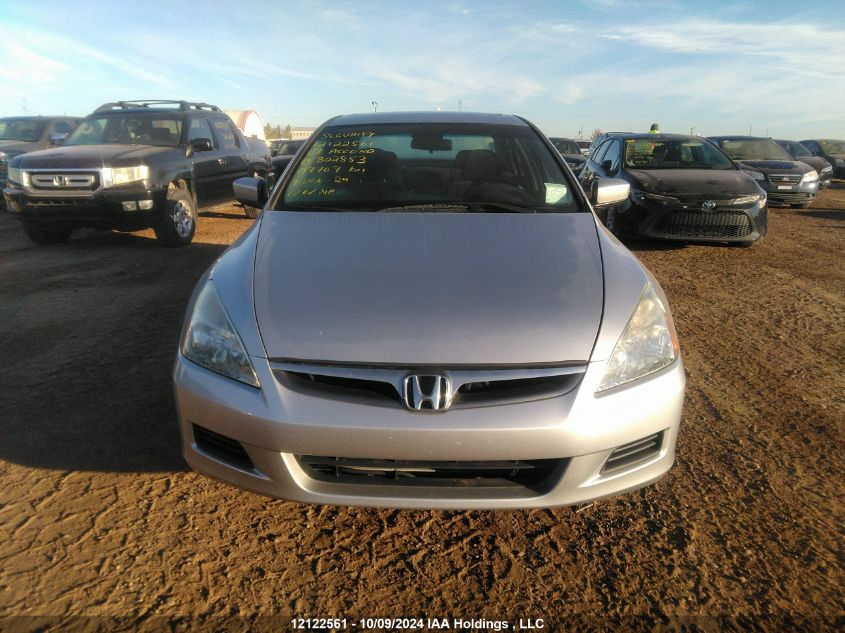 1HGCM56767A802853 2007 Honda Accord Sdn