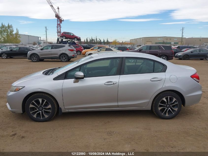 2HGFB2F57EH009981 2014 Honda Civic Sedan