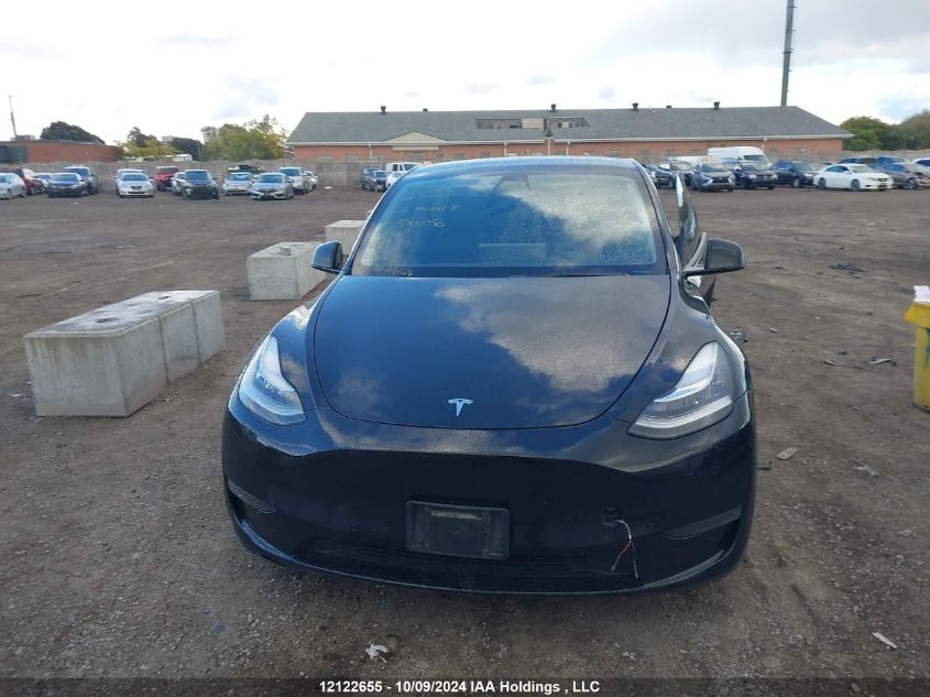 2022 Tesla Model Y VIN: 7SAYGAEEXNF430350 Lot: 12122655