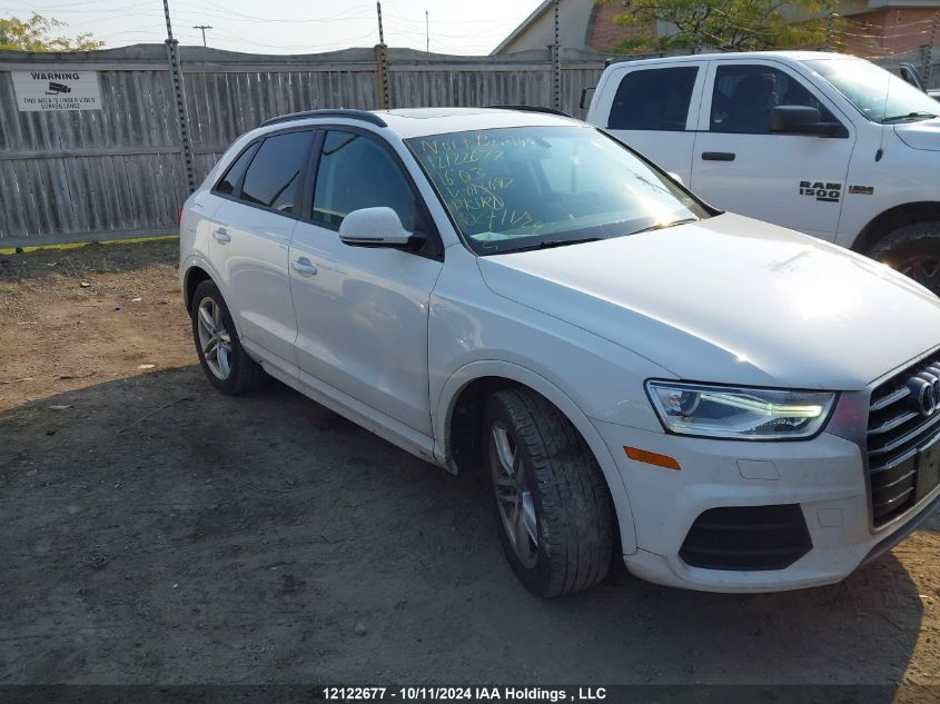 2016 Audi Q3 VIN: WA1BFCFS5GR013697 Lot: 12122677