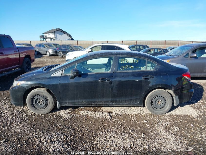 2015 Honda Civic Sedan VIN: 2HGFB2F48FH054095 Lot: 12122685