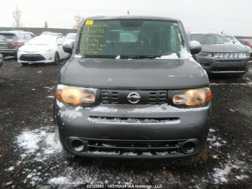 2009 Nissan Cube 1.8S VIN: JN8AZ28R79T108916 Lot: 12122693