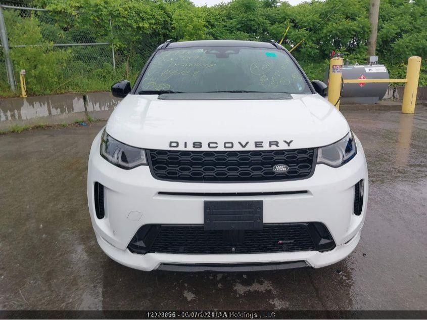 2022 Land Rover Discovery Sport VIN: SALCL2FX7NH912727 Lot: 12122701