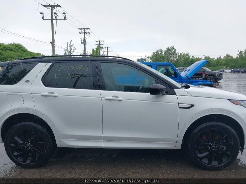 2022 Land Rover Discovery Sport VIN: SALCL2FX7NH912727 Lot: 12122701