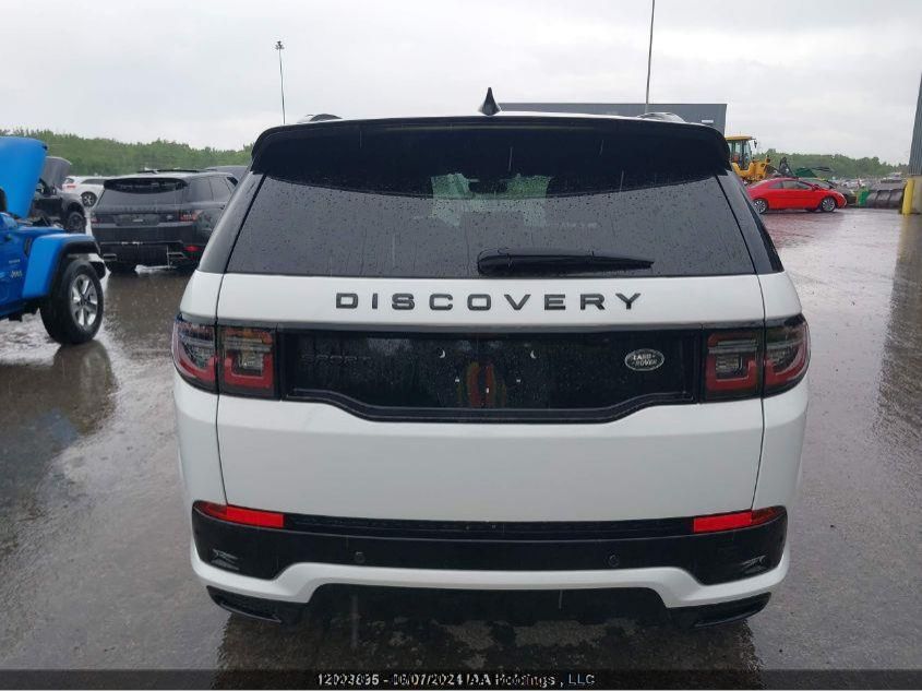 2022 Land Rover Discovery Sport VIN: SALCL2FX7NH912727 Lot: 12122701