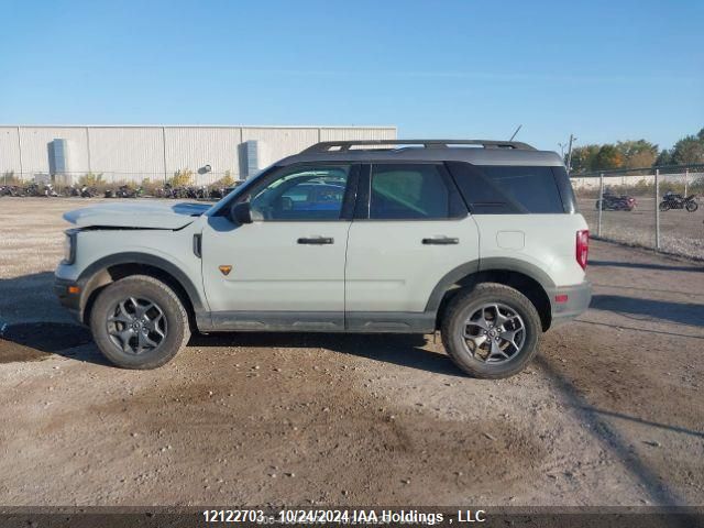 2021 Ford Bronco Sport Badlands VIN: 3FMCR9D95MRA82244 Lot: 12122703