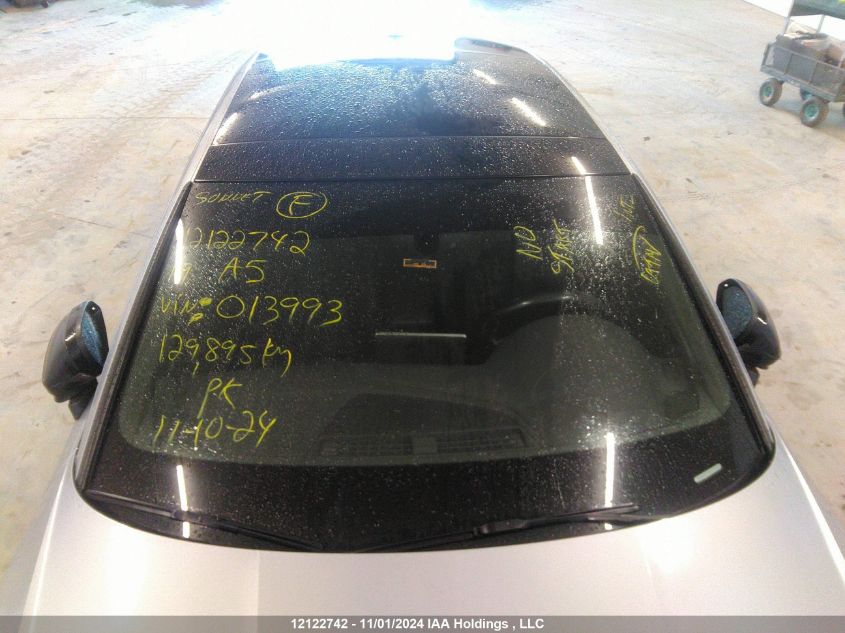 2019 Audi A5 Sportback VIN: WAUENCF53KA013993 Lot: 12122742