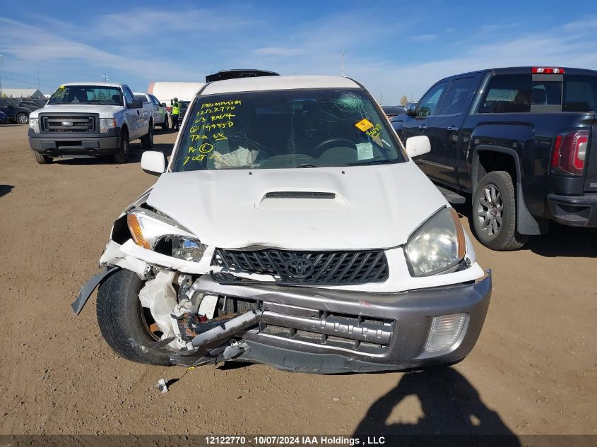 2003 Toyota Rav4 VIN: JTEHH20V830199558 Lot: 12122770