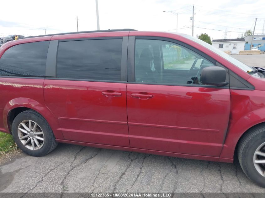 2014 Dodge Grand Caravan Se VIN: 2C4RDGBGXER457412 Lot: 12122785