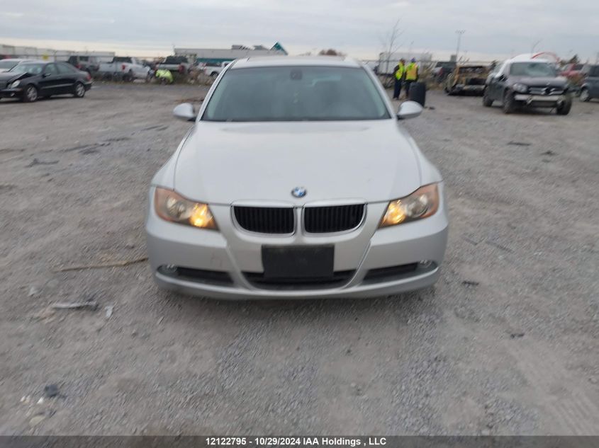 2008 BMW 3 Series VIN: WBAVH13508KR82945 Lot: 12122795