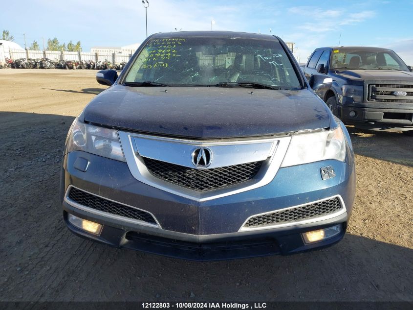 2010 Acura Mdx VIN: 2HNYD2H63AH004692 Lot: 12122803