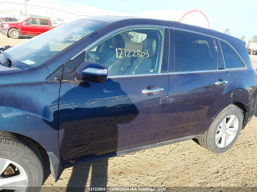 2010 Acura Mdx VIN: 2HNYD2H63AH004692 Lot: 12122803