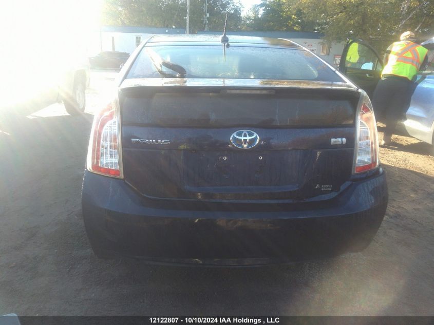 2014 Toyota Prius VIN: JTDKN3DU3E1815691 Lot: 12122807