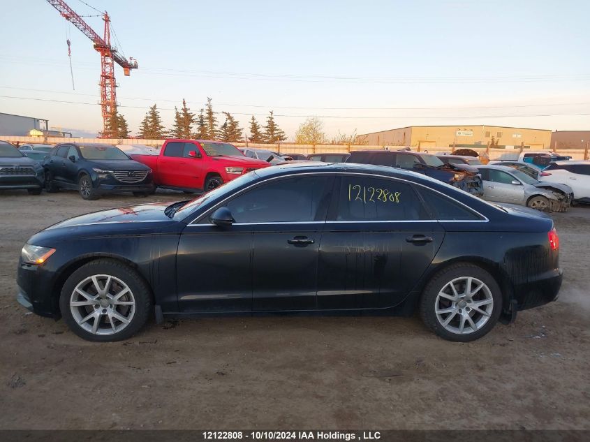 2013 Audi A6 VIN: WAUHGCFC8DN062348 Lot: 12122808