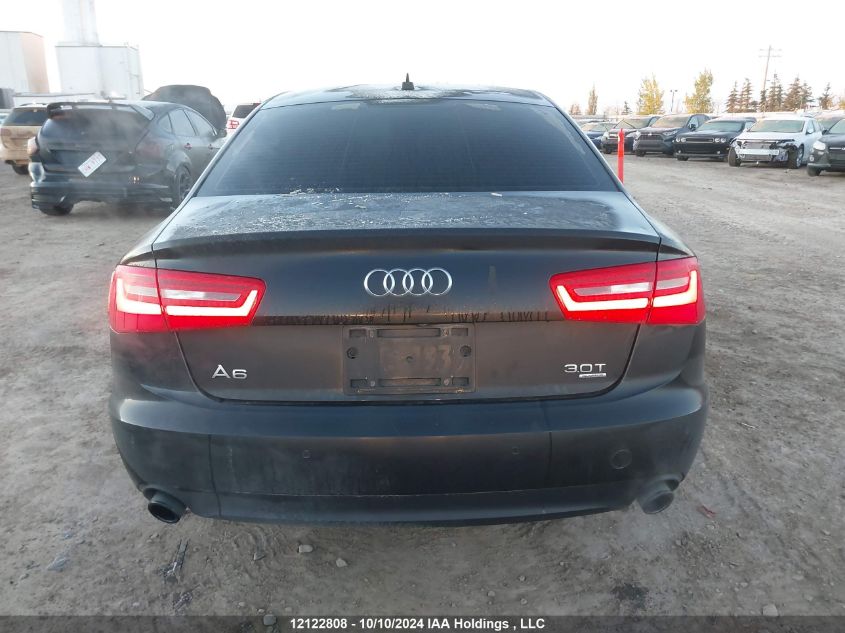 2013 Audi A6 VIN: WAUHGCFC8DN062348 Lot: 12122808