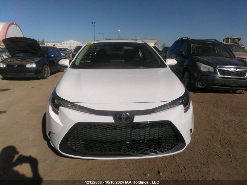 2022 Toyota Corolla Le VIN: 5YFBPMBE5NP387050 Lot: 12122856