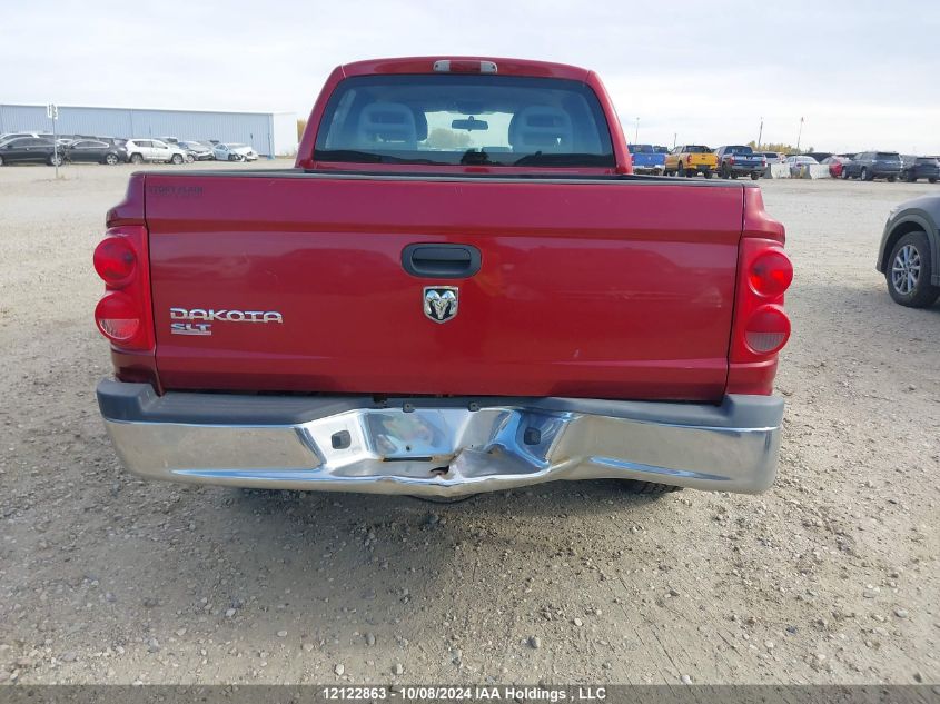 2006 Dodge Dakota Quad Slt VIN: 1D7HW48K06S581498 Lot: 12122863