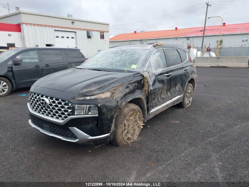 2023 Hyundai Santa Fe Luxury Plug-In Hybrid Awd VIN: KM8S7DA28PU094574 Lot: 12122899