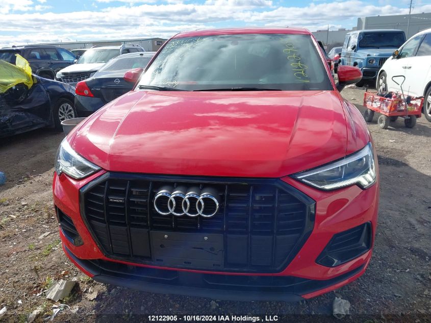 2022 Audi Q3 VIN: WA1AECF38N1133979 Lot: 12122905