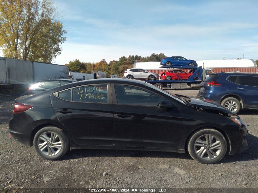 2019 Hyundai Elantra Preferred VIN: KMHD84LF7KU796125 Lot: 12122916