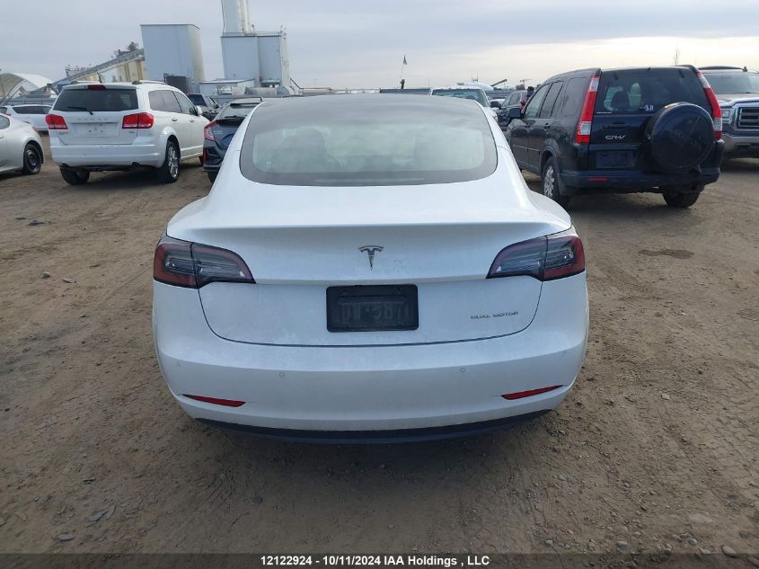 2019 Tesla Model 3 VIN: 5YJ3E1EB6KF433955 Lot: 12122924