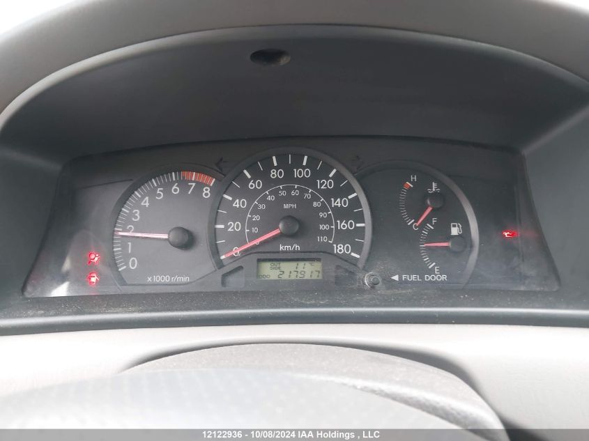 2005 Toyota Corolla Ce/Le/Sport VIN: 2T1BR32E25C555389 Lot: 12122936