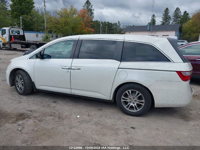 2013 Honda Odyssey Ex-L VIN: 5FNRL5H6XDB505622 Lot: 12122956