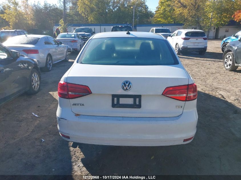 2015 Volkswagen Jetta Sedan VIN: 3VWLA7AJ0FM407197 Lot: 12122968