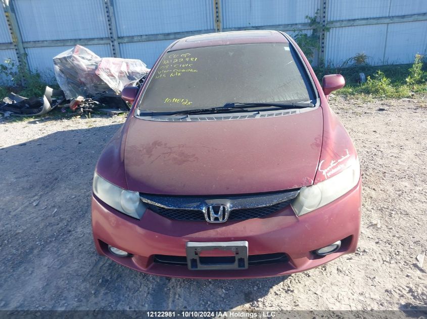 2009 Honda Civic Sdn VIN: 2HGFA15649H006260 Lot: 12122981