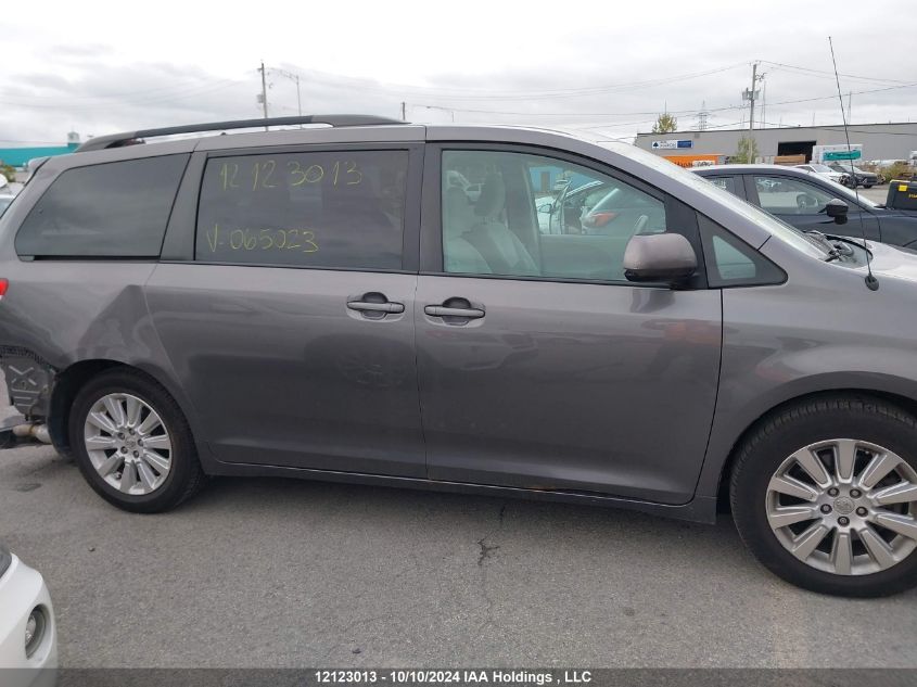 2013 Toyota Sienna Le 7 Passenger VIN: 5TDJK3DC6DS065023 Lot: 12123013