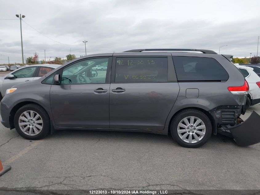 2013 Toyota Sienna Le 7 Passenger VIN: 5TDJK3DC6DS065023 Lot: 12123013