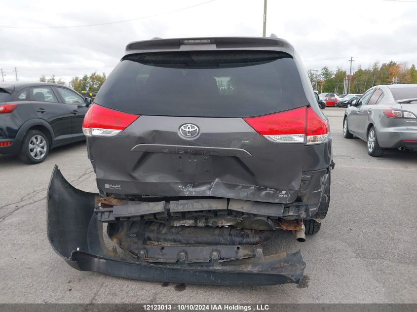 2013 Toyota Sienna Le 7 Passenger VIN: 5TDJK3DC6DS065023 Lot: 12123013