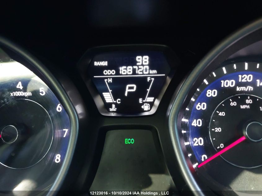 2013 Hyundai Elantra Gls/Limited VIN: 5NPDH4AE4DH293275 Lot: 12123016