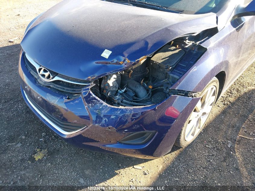 2013 Hyundai Elantra Gls/Limited VIN: 5NPDH4AE4DH293275 Lot: 12123016