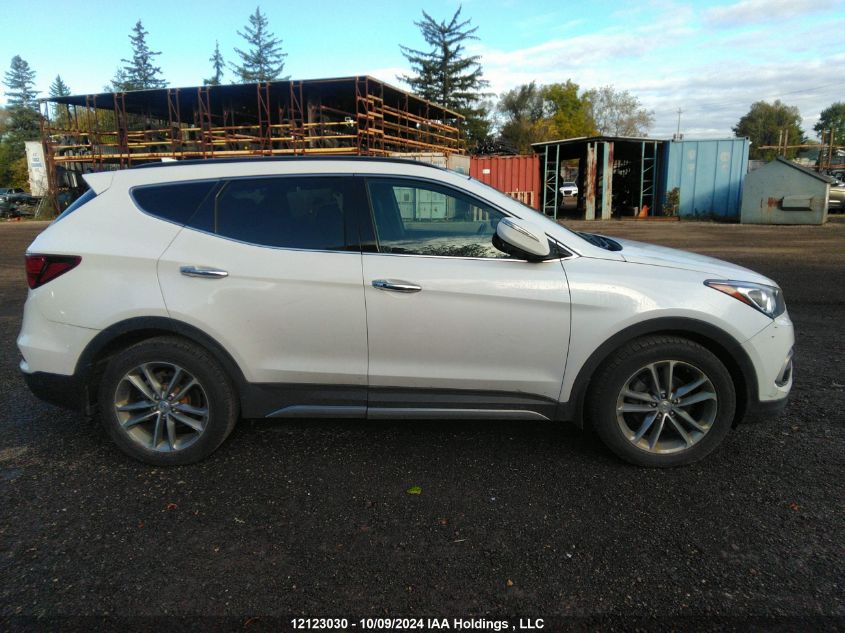 2017 Hyundai Santa Fe Sport VIN: 5XYZUDLA4HG449226 Lot: 12123030