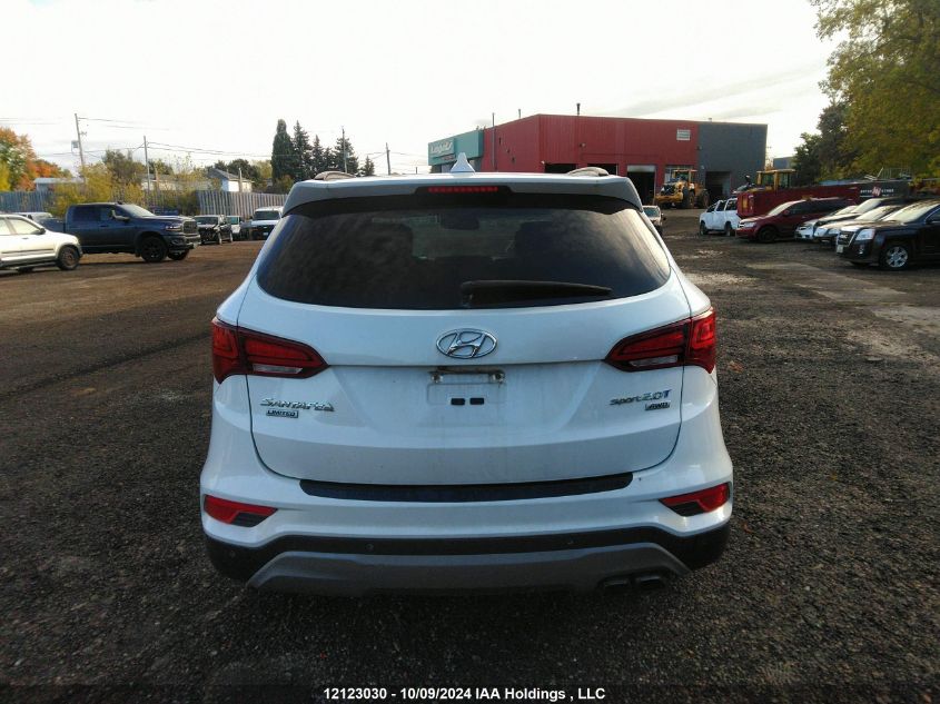 2017 Hyundai Santa Fe Sport VIN: 5XYZUDLA4HG449226 Lot: 12123030