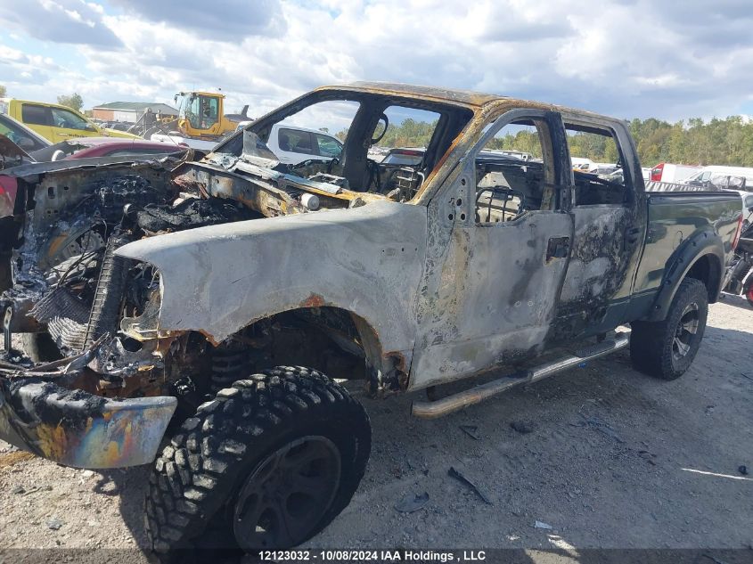 2008 Ford F150 Supercrew VIN: 1FTPW14V18FA26155 Lot: 12123032