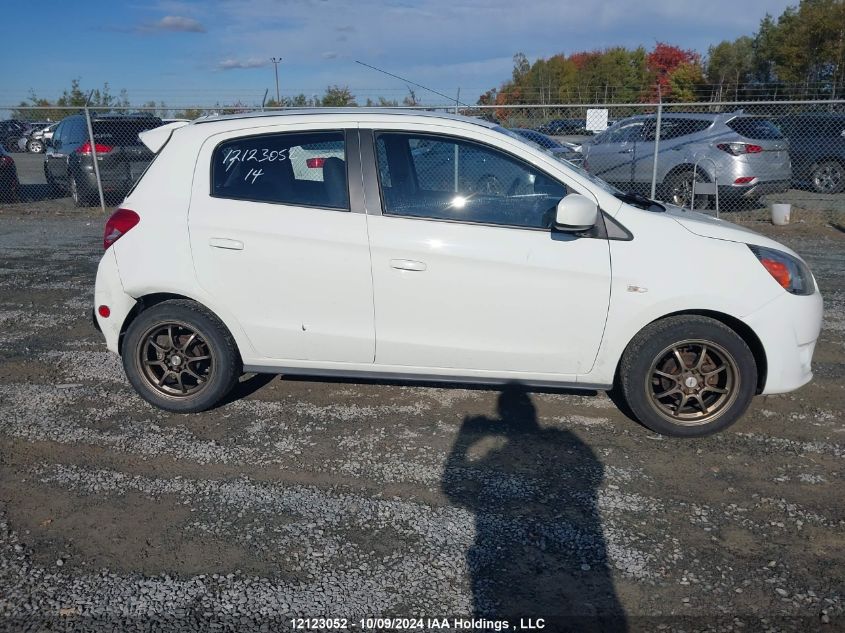 2014 Mitsubishi Mirage VIN: ML32A4HJ0EH015362 Lot: 12123052