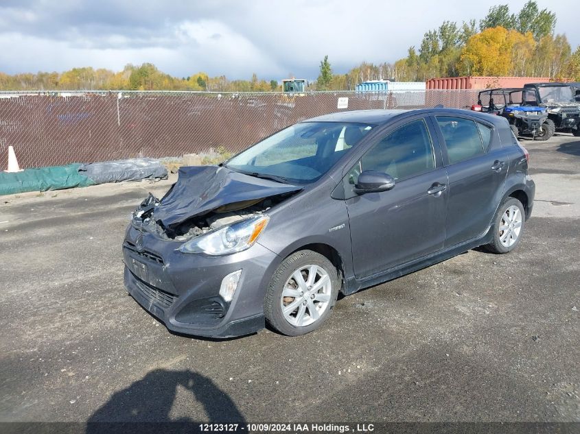 2017 Toyota Prius C VIN: JTDKDTB33H1597284 Lot: 12123127