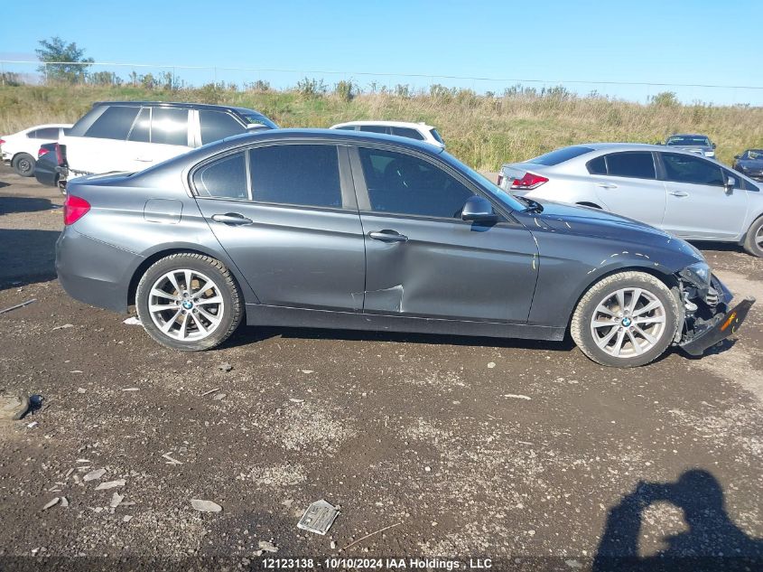 2016 BMW 3 Series VIN: WBA8A3C56GK551876 Lot: 12123138