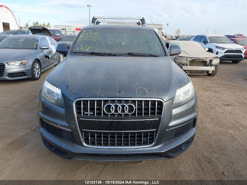 2012 Audi Q7 VIN: WA1WGCFE4CD008927 Lot: 12123139