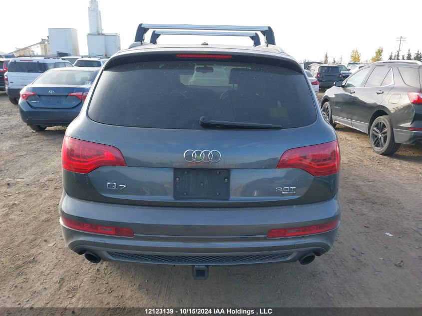 2012 Audi Q7 VIN: WA1WGCFE4CD008927 Lot: 12123139