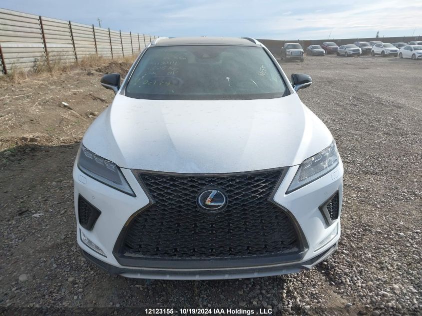 2022 Lexus Rx 350 VIN: 2T2YZMDA9NC311244 Lot: 12123155