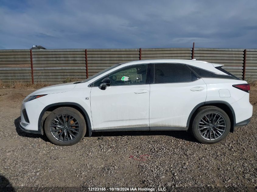 2022 Lexus Rx 350 VIN: 2T2YZMDA9NC311244 Lot: 12123155