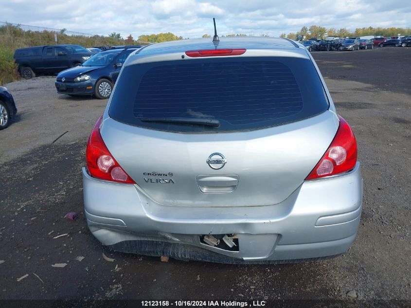 2007 Nissan Versa 1.8S VIN: 3N1BC13E87L358878 Lot: 12123158