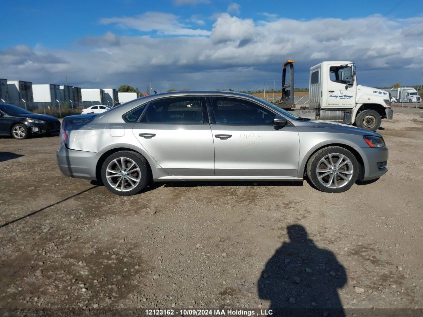 2012 Volkswagen Passat VIN: 1VWAH7A35CC064047 Lot: 12123162